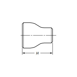 Alın Kaynaklı Konsantrik Redüktör